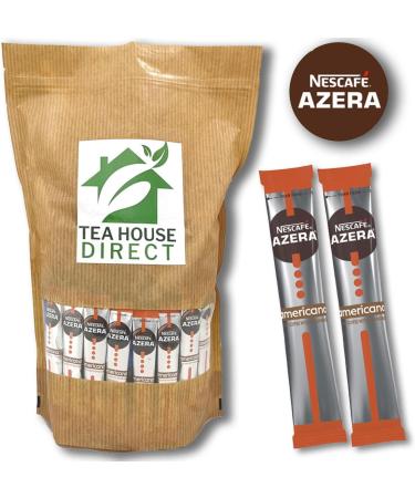 Nescafe Americano Instant Coffee with Ground Beans Refreshining Morning Breakfast | 50 Sachets - Buy Online on GoSupps.com