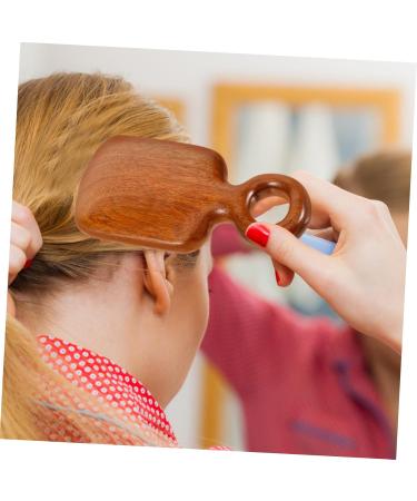 Buy Bcoath Riddone Degradation Ridge Scalp Massage Comb - Wooden Wide Tooth Comb for Curly Hair - Portable Hair Pimple Comb - 12.50x6.00cm - Ships Internationally - Buy Online on GoSupps.com