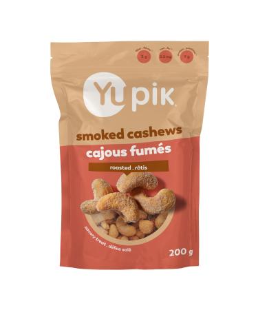 Yupik Smoked Cashews 200 g Crunchy Savory Snack Made with Natural Ingredients Smoky Seasoning Unique Snack Perfect for Parties and Game Night