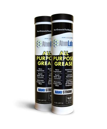 AtomLube All Purpose Grease - Pack of 2 - 14 Oz.