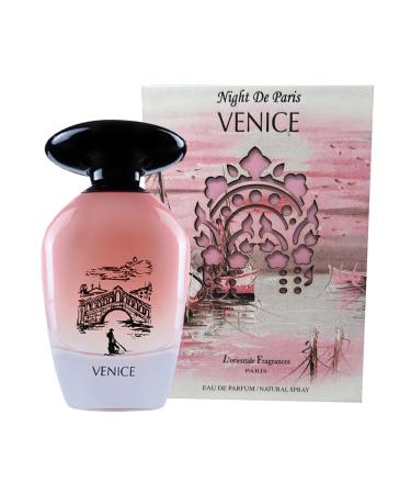L'ORIENTALE FRAGRANCES Night De Paris Venice Eau De Parfum Spray for Women 3.4 Ounce