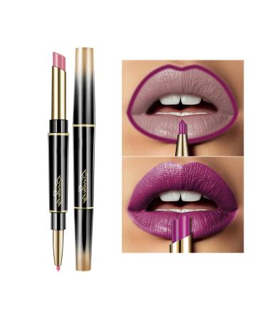Long-lasting Lip Liner Matte Lip Pencil Waterproof Moisturizing Lipsticks Makeup Cosmetics (#05)