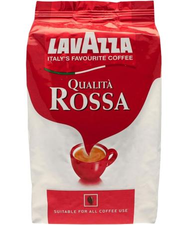  Lavazza 10 x Quality Rossa Coffee Bean Lavazza 1 kg - Buy Online on GoSupps.com