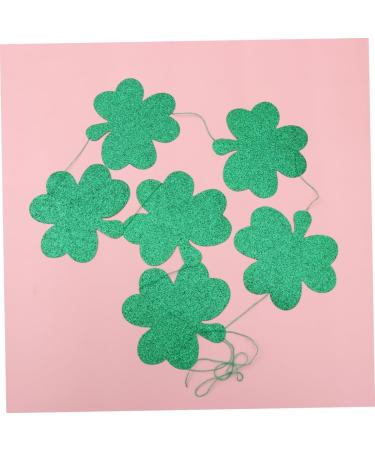 ABOOFAN Decor St. Patricks Day Irish Day Linen Banner Irish Party Hanging Pendant Ornament Ireland Flash - Buy Online on GoSupps.com