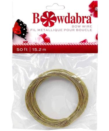 Morex Ribbon Bow Wire Gold - High-Quality Crafting Supplies - Buy Online on GoSupps.com