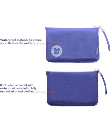 OYYO Diaper Bag Organizer Pouches Set - 5pc Color Coded with Diaper Pad & Wet Bag - Machine Washable - Buy Online on GoSupps.com