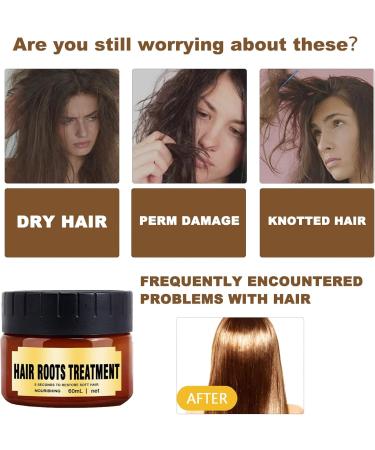 Magic Treatment Hair Mask Hair Mask Deep Repair Hair Mask Pure Keratin Repair Hair Mask For Dry And Damaged Hair (60ml) - Buy Online on GoSupps.com