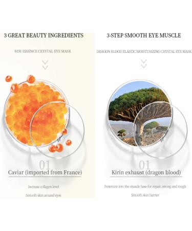 Collagen Anti Wrinkle Anti Aging Eye Mask Eye Patches Cavier Abutin Seaweed Nourish Firm & Hydrate Masks Helps Reduce Puffy Eyes & Dark Circles (30 Pairs/Jar) - Buy Online on GoSupps.com