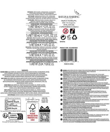 Baylis & Harding Beauticology From Me to You Present Gift Set - Vegan Friendly - Buy Online on GoSupps.com