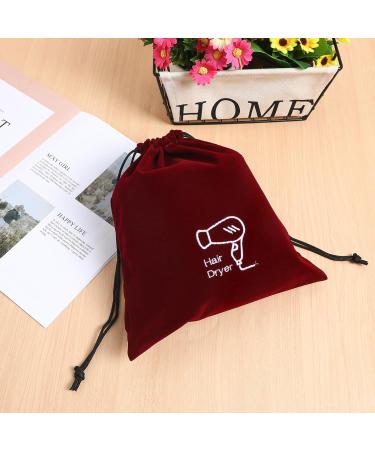 PATKAW Hair Dryer Bag Drawstring - Blow Dryer Bag Hair Dryer Bag Drawstring Pouch Hair Dryer Storage Bag - Travel Bag Ideal for Home Hotel Guest Room (10.4 x 11.8) - Buy Online on GoSupps.com