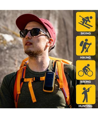 Motorola Solutions Portable FRS T470 Talkabout Two-Way Radios Emergency Preparedness Rechargeable 22 Channel 35 Mile Black W/Yellow 2 Pack - Buy Online on GoSupps.com