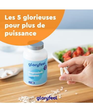 Magnesium Complex Premium 5 Premium Compounds 250mg Elemental Magnesium per Daily Dose Magnesium Bisglycinate and Citrate Lab Tested 100% Vegan - Buy Online on GoSupps.com