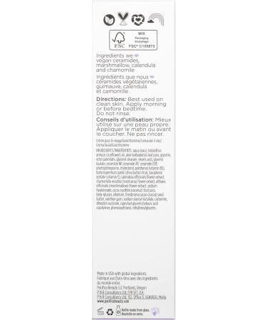 Pacifica Beauty Vegan Ceramide Face Wash & Lotion Set | Cleanser & Moisturizer for Sensitive Skin | Eczema Approved Fragrance-Free Dermatologist Tested - Buy Online on GoSupps.com