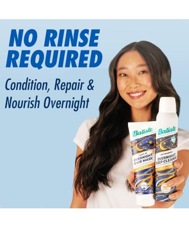 Buy Batiste Overnight Deep Conditioning Leave-In Hair Mask | Repair & Nourish Dry Hair | Infused with Vitamin E | 4.3oz - International Shipping Available - Buy Online on GoSupps.com