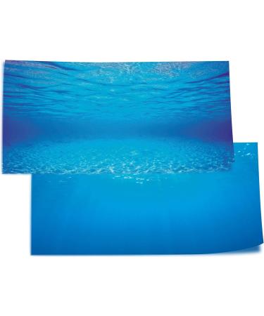 Juwel Poster 2 Blue Extra Large XL - 120 x 60 cm bis 150 x 60 cm - Buy Online on GoSupps.com