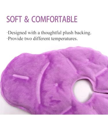Reusable Breast Therapy Pack - Breast Ice Packs for Breastfeeding Relief - Nursing Pain, Engorgement, Swelling, Mastitis, Mastectomy Recovery - 2 Pack Purple - Buy Online on GoSupps.com