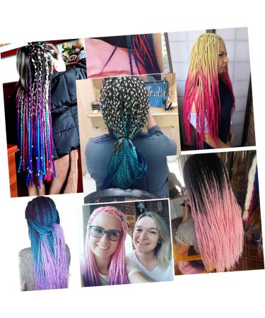 minkissy Ponytail Extension Straight Hair Extension Clip Braided Synthetic Hairpieces Clip on Ponytails Braids Hair Extensions Dreadlocks Wigs Human Hair Fake Multicolor Women's Size 1 Picture 1 - Buy Online on GoSupps.com