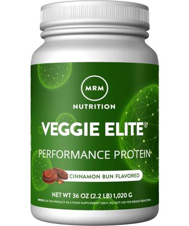 MRM Smooth Veggie Elite Performance Protein Cinnamon Bun 36 oz (1020 g)