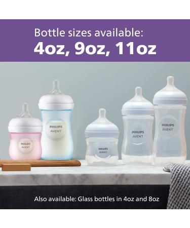 Philips AVENT Natural Baby Bottle with Responsive Nipple Teal Gift Set - SCD837/02 - Buy Online on GoSupps.com