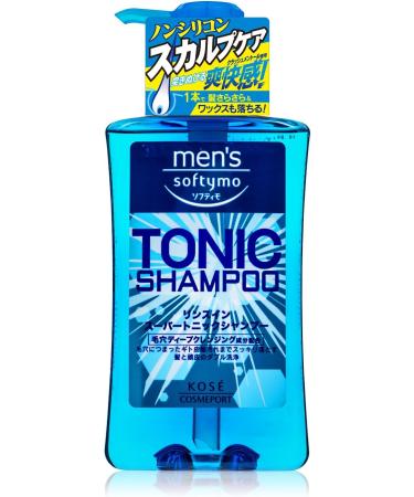 Kose Cosmeport - Men's SOFTYMO Rinsuin Super Tonic Shampoo 550mL - Buy Online on GoSupps.com