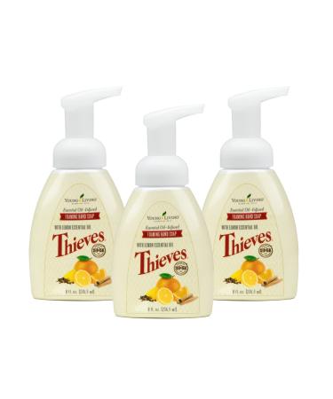Thieves Foaming Hand Soap by Young Living 3-Pack (8 Ounces)