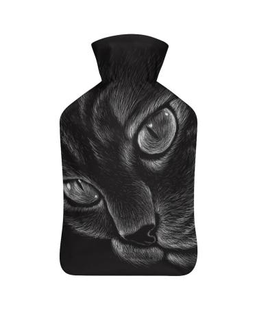Hot Water Bottle With Lid Animal Cat Rubber Hot Water Bag For Pain Relief Cramps Foot Warmer Hot And Cold Therapy