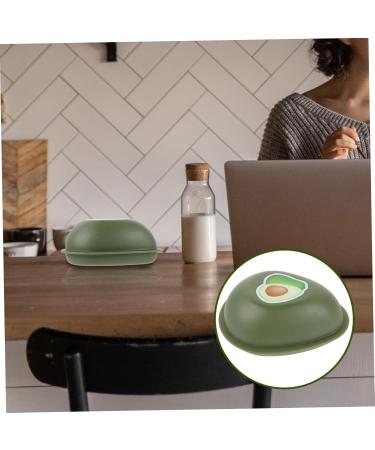 PRETYZOOM Crisper Tray 4pcs Holder Food Fruit Individual Shape Container Fresh Tomato Avocado Plastic Keeper Fridge Chillpod - Buy Online on GoSupps.com