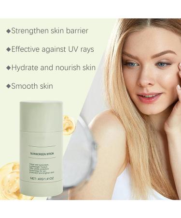 Sunscreen Stick with Broad Spectrum Lightweight Water-Resistant Sunscreen with Oil-Free - Buy Online on GoSupps.com