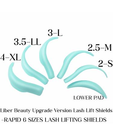 Lash Lift Pad Shield - Ultra Curl Silicone Eyelash Perm Rods | 6 Sizes for DIY Home Use | Durable & Secure Dolphin Design - Buy Online on GoSupps.com