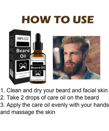 JOSKAA Mens Beard Dye Activates Melanin Eliminates Grays Creates A Thicker Fuller Look Activates Hair Follicles Strengthens Hair Roots Men's Beard Nourishing Serum Gift (2 pc) - Buy Online on GoSupps.com