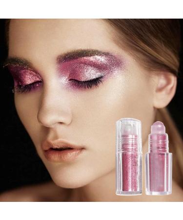 5 Colors Diamond Glitter Eyeshadow - Long Lasting Shimmer Mermaid Eye Shadow - Pink 05 - Easy to Apply - Gift For Women - Buy Online on GoSupps.com