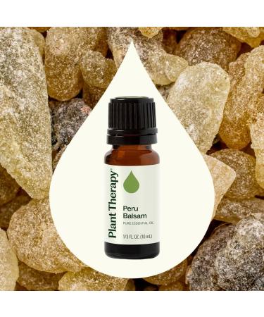 Plant Therapy Peru Balsam Essential Oil 10 mL (1/3 oz) 100% Pure Undiluted Calming Aromatherapy for Emotional Balance and Clear Breathing - Buy Online on GoSupps.com