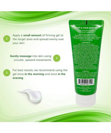 Natural Anti-Cellulite Body Wrap: Firming & Shaping Contouring Patch - 5 Wraps + Gel - Buy Online on GoSupps.com