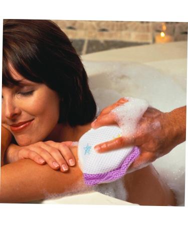 Housoutil Unicorn Bath Unicorn Mesh Shower Balls Baby Cleaning Toys Bath Toys for Kids Bath Sponge Kids Baby Loofah Bath Sponge Bath Mesh Ball Pouf Pillow Bubble Net Travel Cartoon White - Buy Online on GoSupps.com