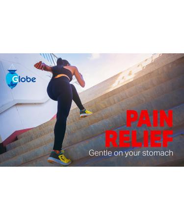 Globe Extra Strength Acetaminophen Tablets 500 mg Pain Reliever and Fever Reducer Gentle on Stomach for Arthritis Pain Backache Pain and More 50 Packets of 2 Tablets Each 100 Count - Buy Online on GoSupps.com