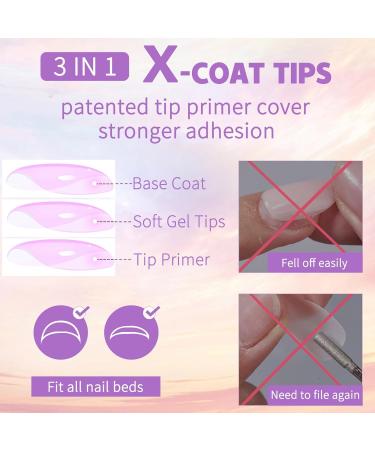 French Tip Press On Nails Almond - Reusable French Manicure Press On Nails | Beauty Nail Kit For Parties Cosplay Performance Aezon French Black Wear 15 - Buy Online on GoSupps.com