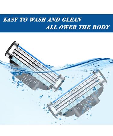 28 PCs Mach3 Razor Blades - Precision Manual Razors for Clean Beard & Leg Hair - Buy Online on GoSupps.com