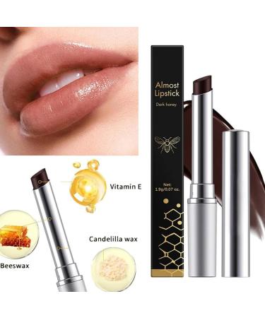 Moisturizing Black Honey Lip Balm Enriched with Vitamin E Repairs Dry Lips Long Lasting Hydration Non Greasy Formula Nourishes for Soft Lips Silver One Size One Size Silver - Buy Online on GoSupps.com