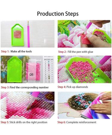 Diamond Painting Kit: DIY 5D Animal Crystal Rhinestone Embroidery for Kids & Adults - Horse Sunflower Design, 15.7'' x 15.7 - Buy Online on GoSupps.com