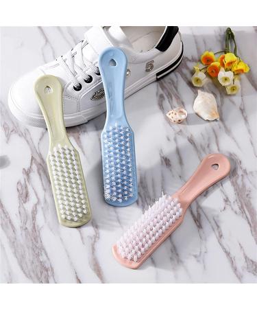 Home Shoes Brushes Simple Soft Bristle Shoe Brushes Laundry Brushes Clothes Board Brushes Plastic Small Brushes Shoe Brushes Bathroom Tool Brush(Pink) - Buy Online on GoSupps.com