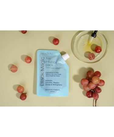 Healium Hair Black Magic Treatment Mask - 5oz Protein Conditioning Treatment for All Hair Colors & Textures - Weekly Use Ships Internationally - Buy Online on GoSupps.com