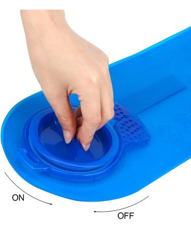 TAGVO 4-in-1 Drinking Bubbles Cleaning Set for Water Tanks | Long & Small Brushes for Bladder Hose and Bite Valve - Blue 2L - Buy Online on GoSupps.com