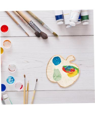  WOONEKY WOONEKY Resin 1 Pc Gel Polish Holder Color Mixing Palette Nail Art Palette White Nail Blending Reconcile Nail Polish - Buy Online on GoSupps.com