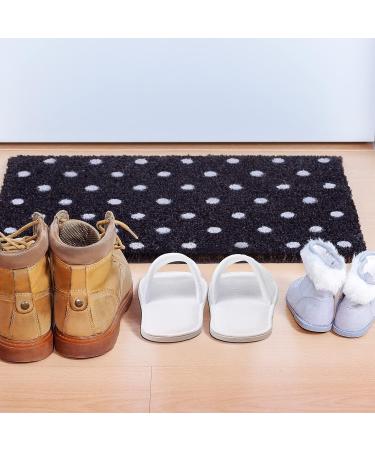 12 Pairs White Disposable Spa Slippers - Open Toe Guest Bridesmaid Travel Slippers - Fits Most Men and Women - Buy Online on GoSupps.com