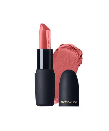 FACESCANADA Weightless Matte Finish Lipstick Peach Candy 14 4gm