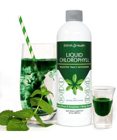 Eniva Health Liquid Chlorophyll - 16 Fl Oz. - Buy Online on GoSupps.com