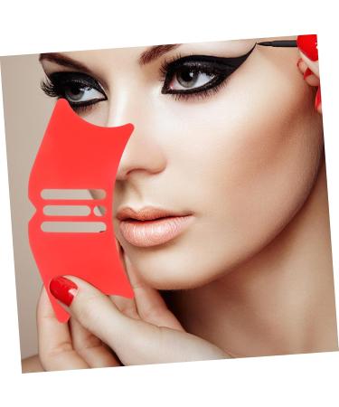 NOLITOY Eyeliner Aids Liquid Eyeliner Mascara Drawing Aid Tool Silicone Eye Make up Tools Seal Miss Usb 10.3x3.8cm Red - Buy Online on GoSupps.com