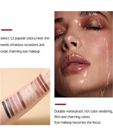 Eyeshadow Stick Creamy Matte Shiny Eyeshadow Pencil Easy to Apply Highlighting Eyeshadow Pencil for Women Girls Daughter Colleagues Friends - Buy Online on GoSupps.com