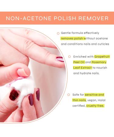 Buy Dr. Dana Non-Acetone Nail Polish Remover - Hydrating Non-Toxic Formula for Healthy Nails - International Shipping Available - Buy Online on GoSupps.com