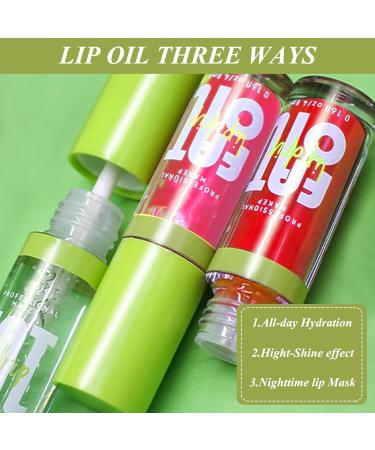 INBOLM 3PCS Glitter Liquid Lip Gloss Set - Long Lasting Moisturizing Lip Plumper & Balm for High Shine - Tinted Lip Oil Collection - Buy Online on GoSupps.com
